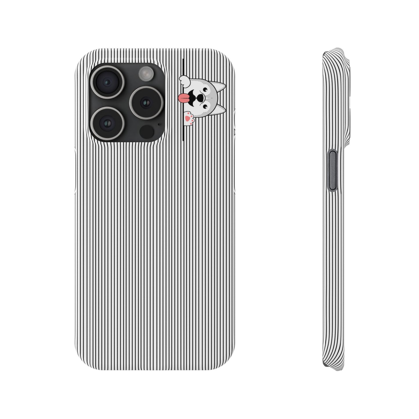Cute Husky-Slim iPhone Cases - MahaCase