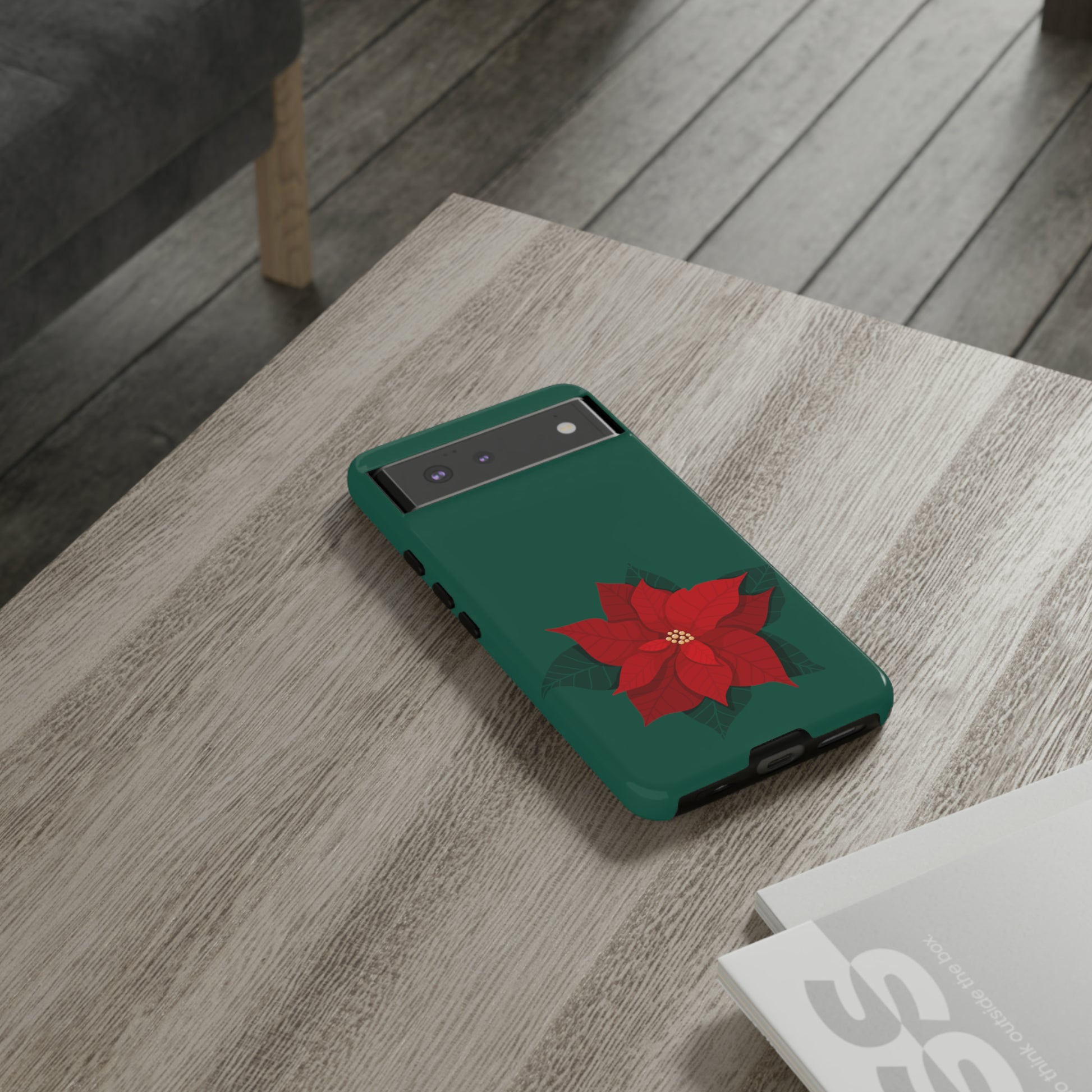 Poinsettia Charm #10-Tough Cases - MahaCase